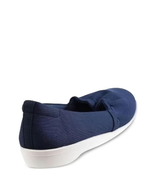 Clarks Blue Ayla Shine Loafers