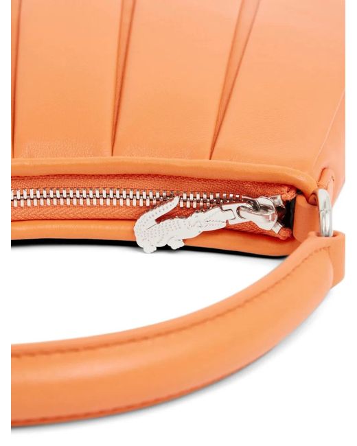 Lacoste Brown Petit Sac Porté Épaule Lenglen