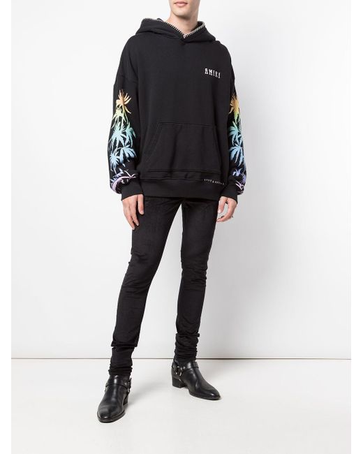 amiri hoodie palm trees