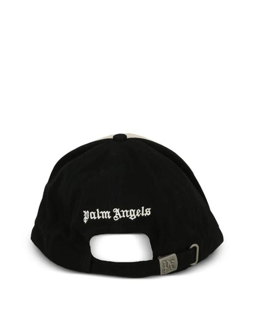 Palm Angels Black Logo Hat for men