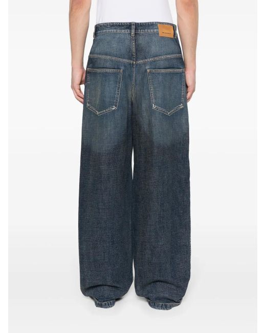 Isabel Marant Blue Janael Wide-Leg Jeans for men