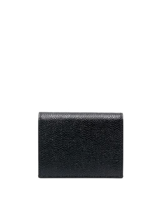 Thom Browne Black Striped Detailing Cardholder