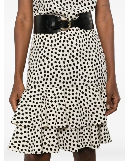 Chloé Black Polka Skirt