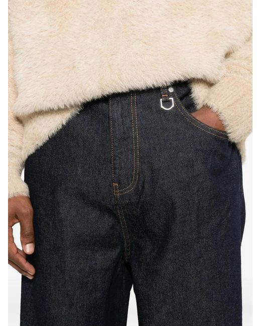 RETERNITY Blue Faded Jeans for men