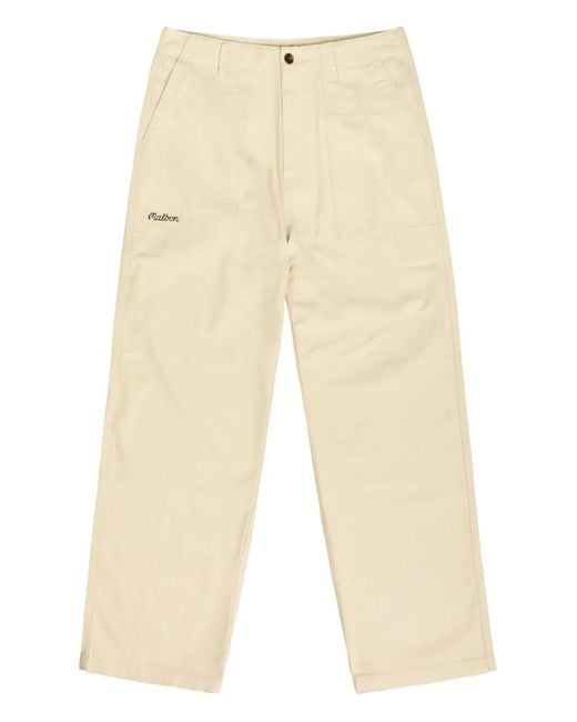 Malbon Golf Braxton Straight Broek in het Natural voor heren