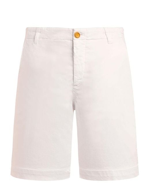 Vilebrequin White Knee-length Bermuda Shorts for men