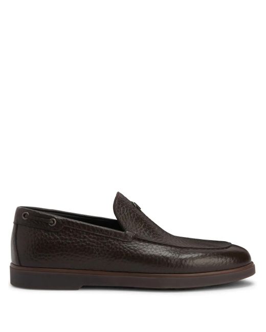 Giuseppe Zanotti The Maui Loafer Aus Leder in Black für Herren