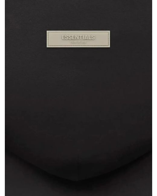 Fear Of God Black 1977-Print Hoodie for men