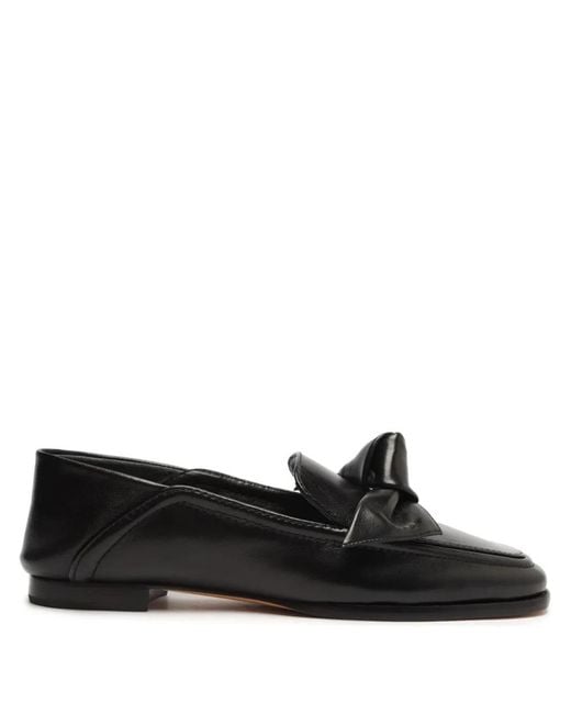 Alexandre Birman Black Clarita Leather Loafers