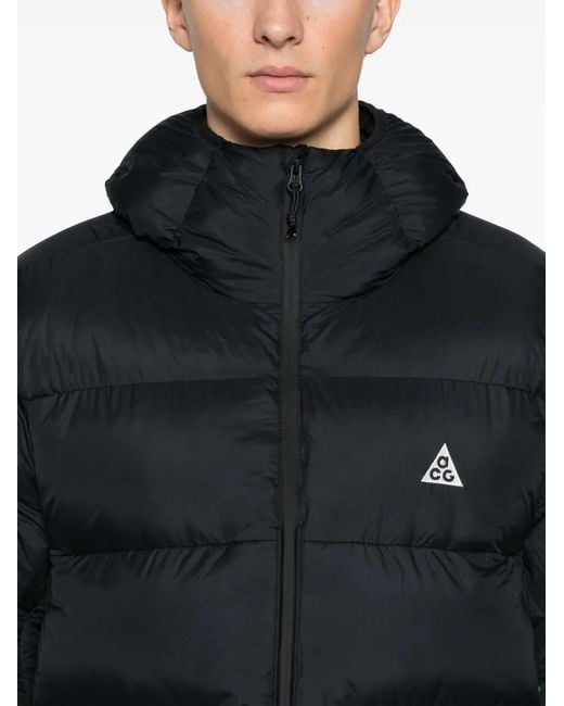 Nike Black Lunar Lake Puffer Jacket for men