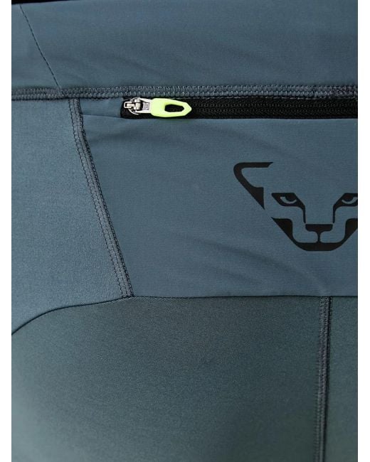 Dynafit Blue Mezzalama Race Logo-Print Panelled Track Pants for men