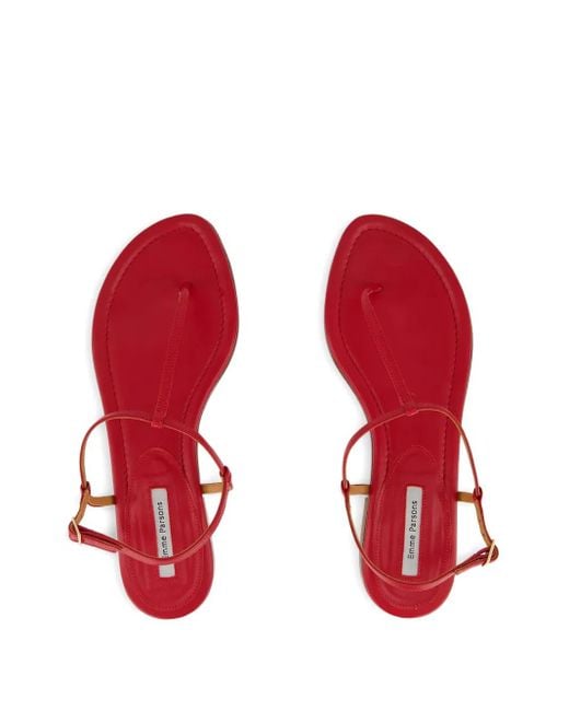 Emme Parsons Red Cecilia Sandals
