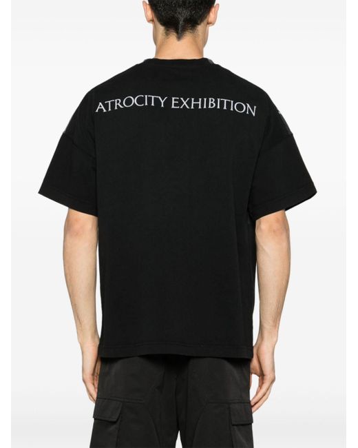 Pleasures X Joy Division Atrocity Katoenen T-shirt in het Black voor heren