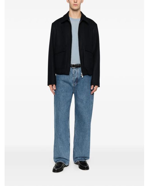 Barena Black Zipped-Pockets Jacket for men