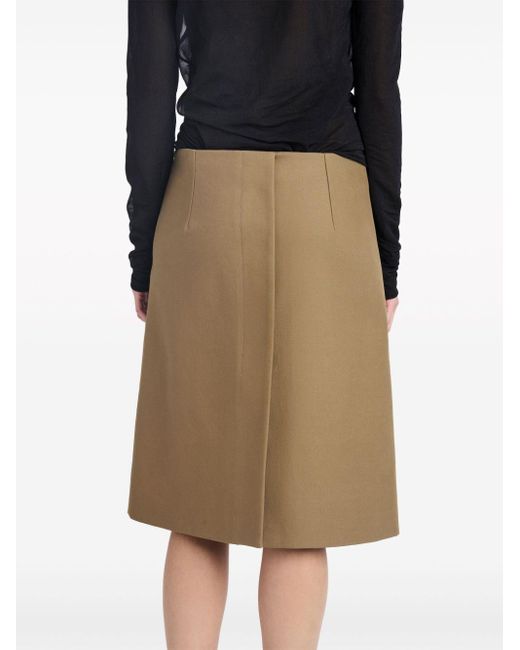 Proenza Schouler Natural Adele Midi Skirt