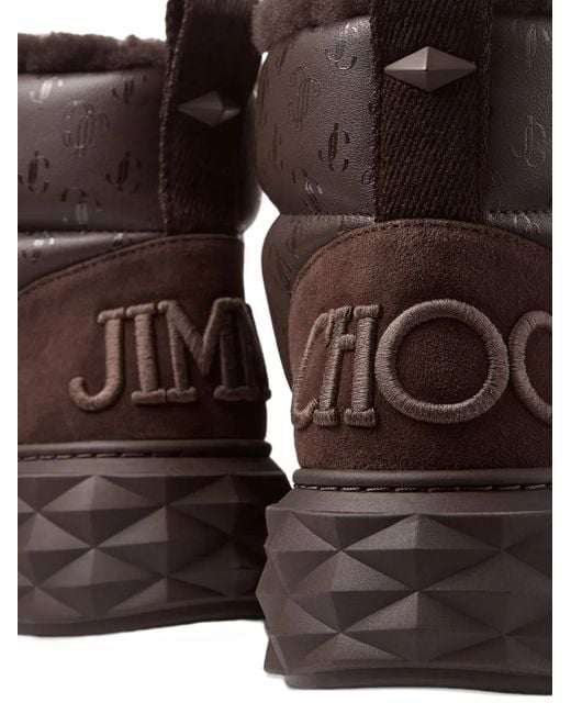 Jimmy Choo Brown Xan Boots