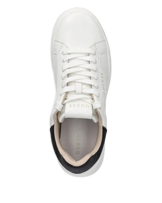Guess プラットフォーム スニーカー White