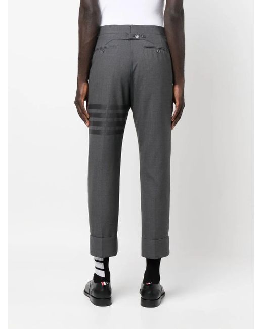 Thom Browne Gray Trousers for men