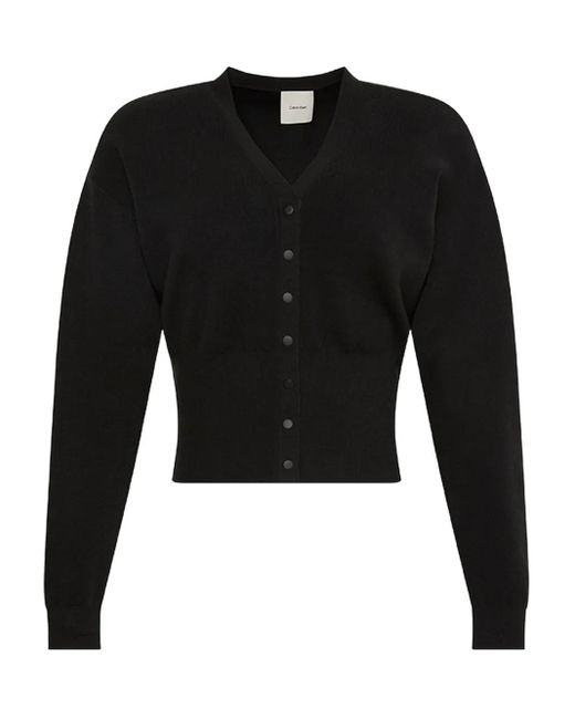 Calvin Klein Black Snap-Fastening Jacket