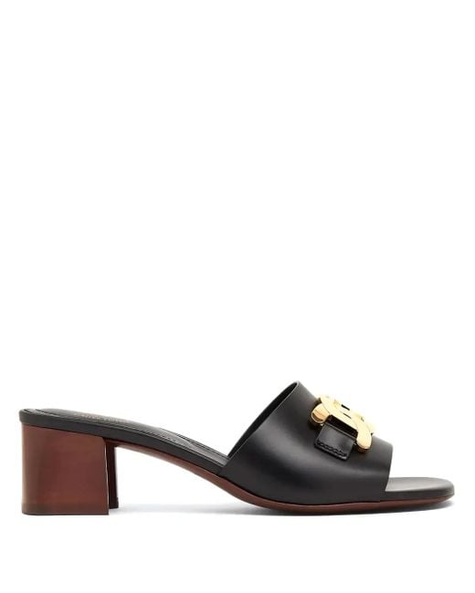 Tod's Black 55Mm Kate Leather Sandals