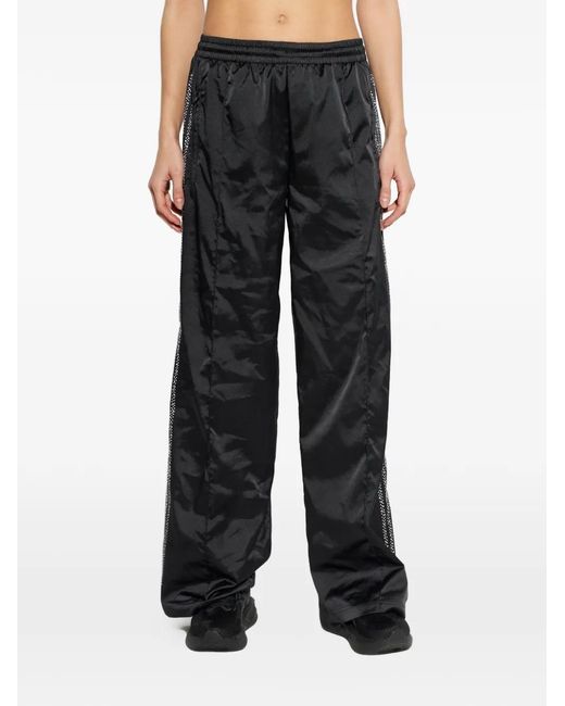 Adidas Black Dotted Track Pants