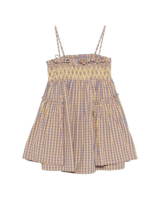 Damson Madder Natural Lilo Mini Dress