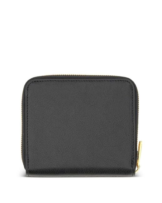 Il Bisonte Black Zipped Wallet