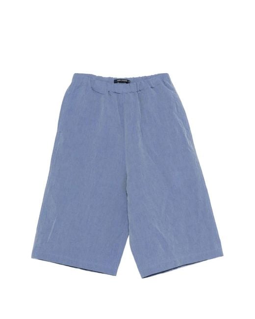 Sofie D'Hoore Blue Elasticated-Waist Shorts