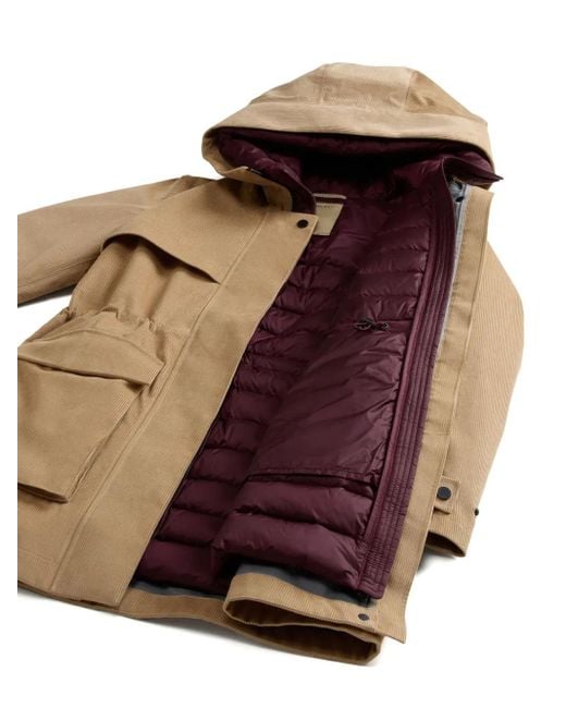 Woolrich コーデュロイ パーカーコート Natural