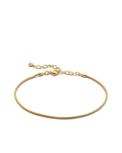 Monica Vinader Metallic Snake-Chain Bracelet