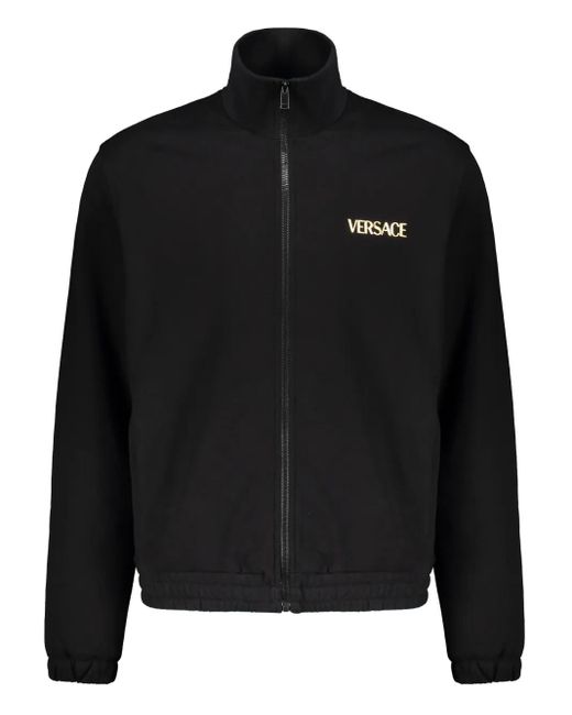 Versace Black Medusa-Head Sweatshirt for men