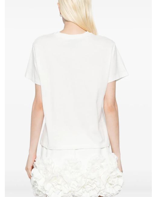 Reformation White Rowan T-Shirt