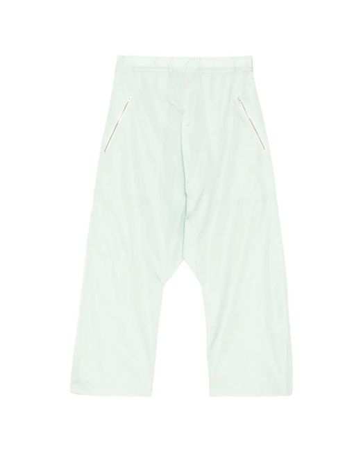 Sofie D'Hoore White Drawstring Tapered Trousers