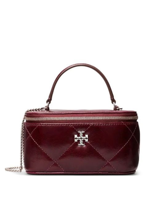 Bolso Kira mini acolchado Tory Burch de color Purple