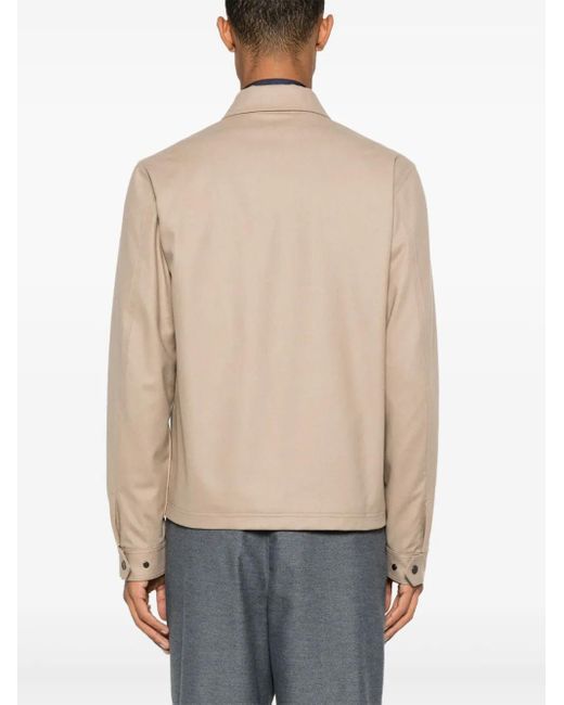 Kiton Natural Logo-Studs Jacket for men
