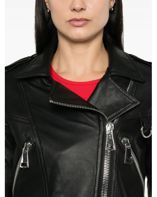 MITILIANE COUTURE Bikerjack in het Black