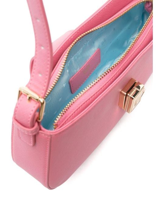 Chiara Ferragni Pink Eyelike-motif Shoulder Bag