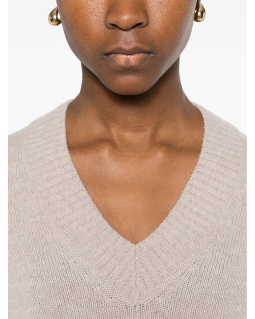 Marc O' Polo Natural V-Neck Sweater