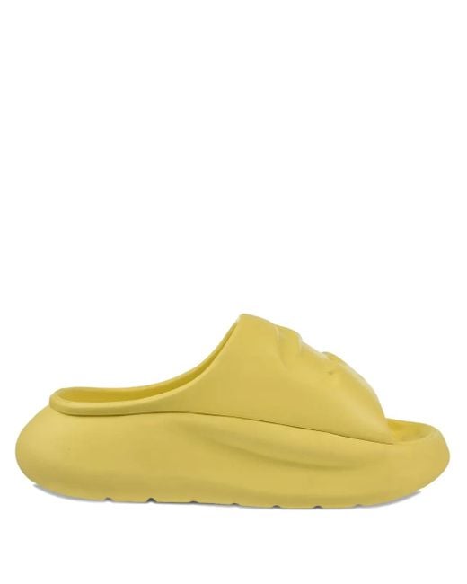 Lacoste Yellow Serve 3.0 Slides for men