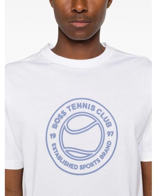 Camiseta Join Boss de hombre de color White