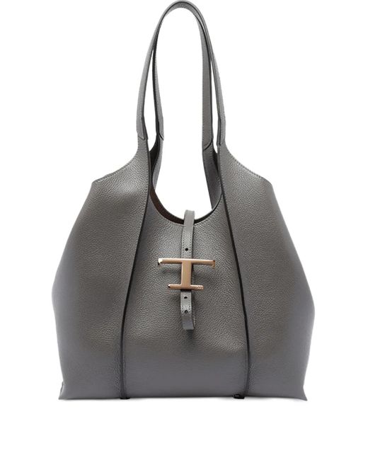 Borsa Shopping T Timeless di Tod's in Gray