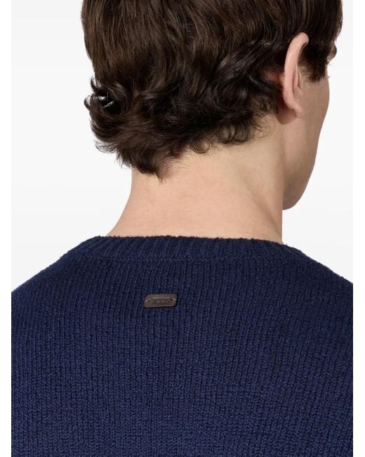 Tod's Pullover Mit Rundem Ausschnitt in Blue für Herren