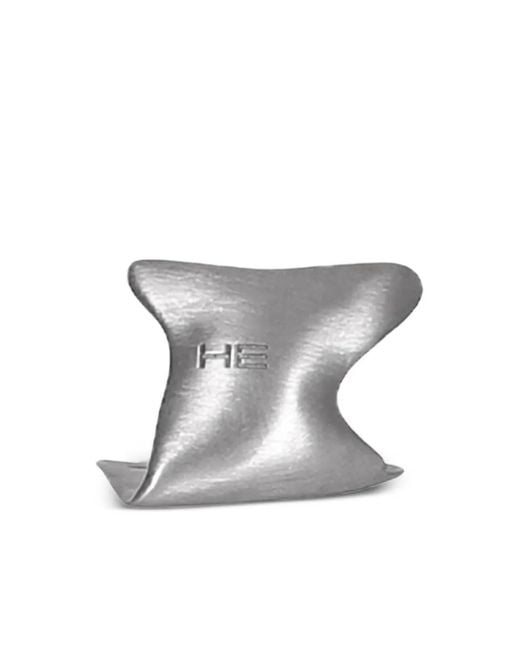 HELIOT EMIL Gray Sculptural Earring