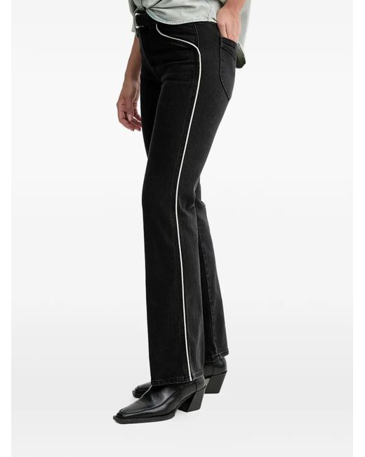 Levi's Black Side-Stripe Jeans