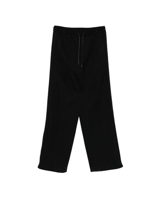 Juun.J Black Pantalon De Jogging À Lien De Resserrage for men
