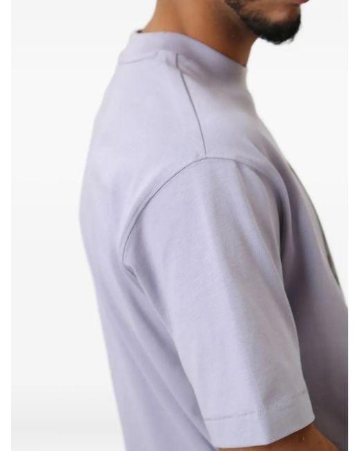 T-Shirt Con Grafica di Calvin Klein in Gray da Uomo