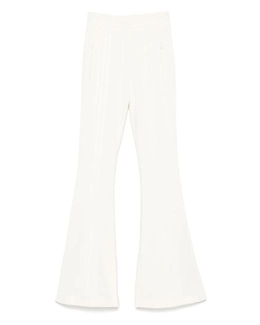 Adidas White Firebird Track Pants