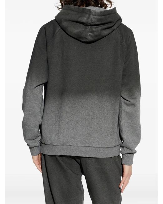 Moschino Black Ombre-Effect Hoodie for men