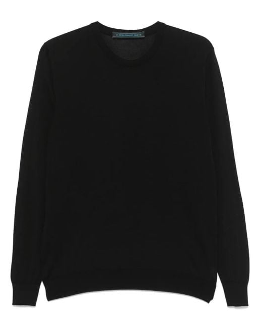 Kiton Wollen Trui in het Black voor heren