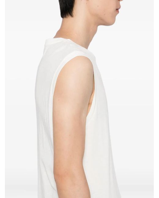 Jil Sander White Cotton T-Shirt for men